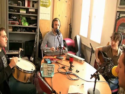 Baden Baden en session acoustique @ Radio Campus Paris