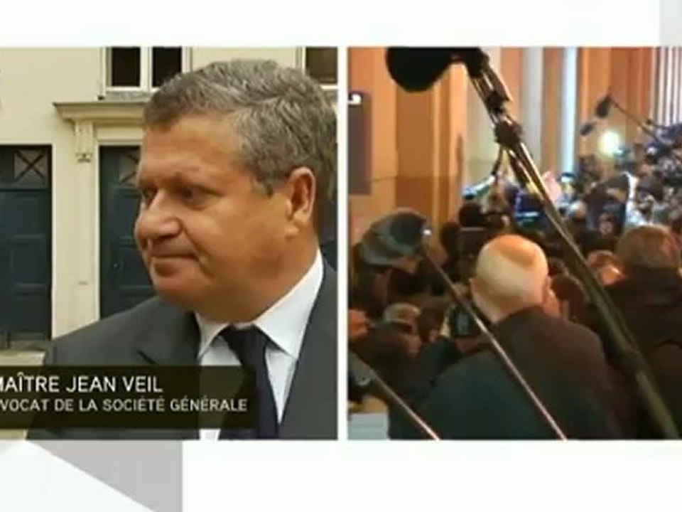 Verdict Kerviel : la Société Générale satisfaite