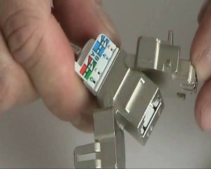 Connecteur Jack Coccinelle RJ45 CAT 6A FTP  Socamont Industries