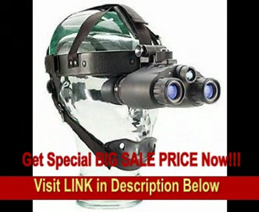 Night Optics USA D-2MV Generation 1+ Dual-Tube Night Vision Goggle.