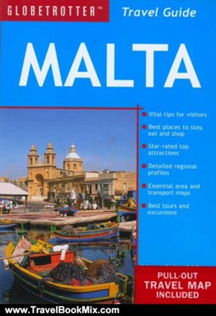 ⁣Travelling Book Review: Malta Travel Pack (Globetrotter Travel Packs) by Brian Richards