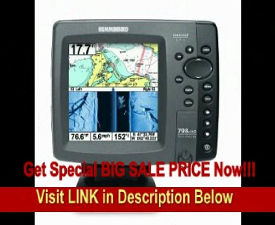 Humminbird 798ci HD SI Combo Fishfinder and GPS