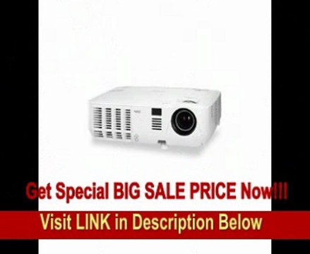 NEC NP-V300X XGA 1024 x 768 3000 Lumens DLP High-Brightness Mobile Projector