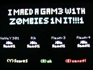 First Level - Only - I MAED A GAM3 W1TH Z0MBIES 1N IT!!!1 - Indie Games