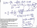 Quimica 1º bachillerato reacciones quimicas ejercicio 13