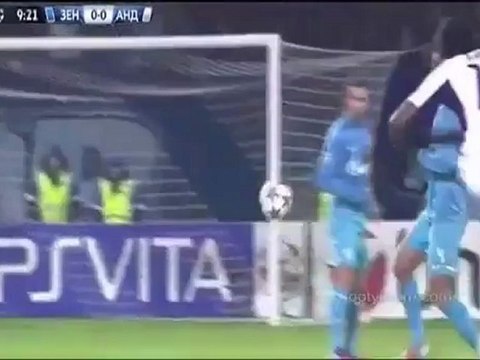 Зенит - Андерлехт 1-0 обзор