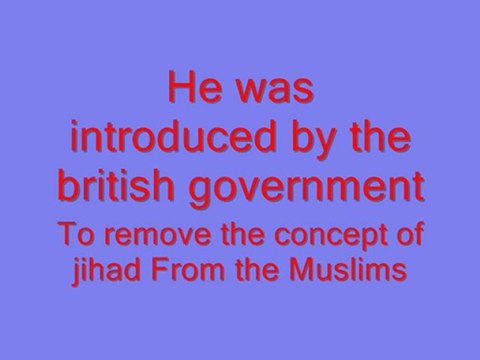 Introduction of Mirza ghulam Ahmed Qadiani