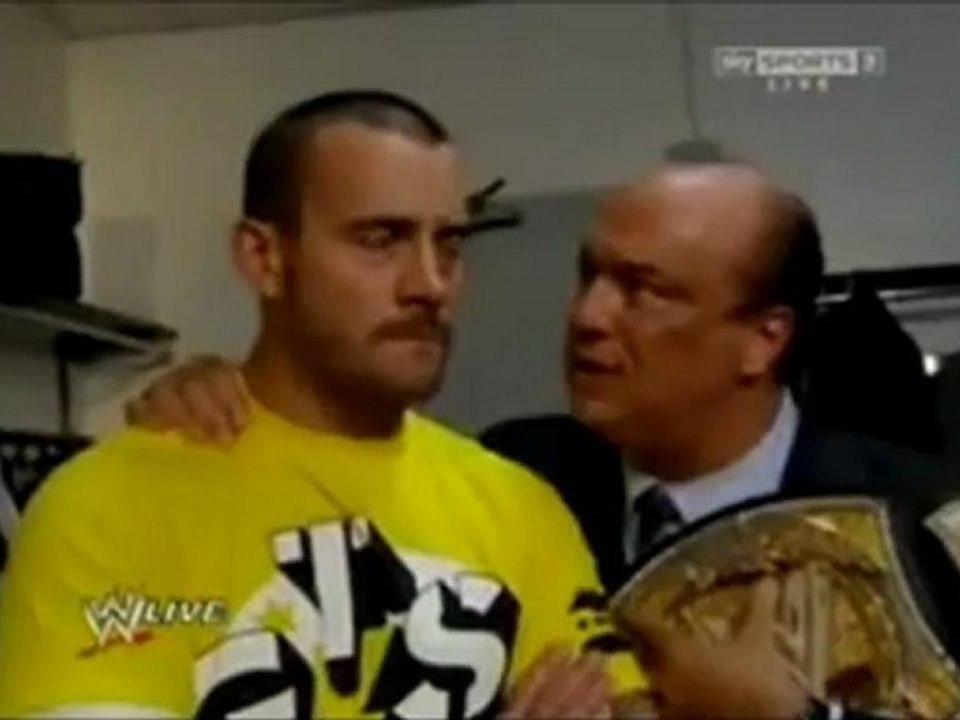 Paul Heyman Motives CM Punk
