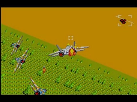 VGA After burner gameplay sega master system 1987 HD