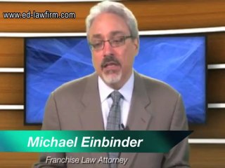 Understanding Franchise Law for Franchisors & Franchisees -- Part 4