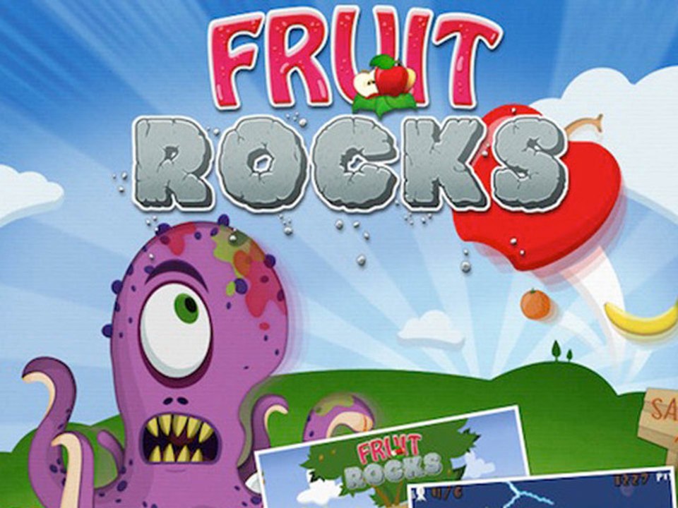 CGRundertow FRUIT ROCKS for iPhone Video Game Review