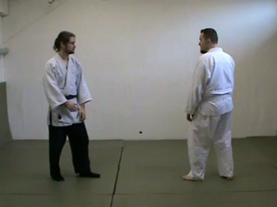 Gyaku hanmi kesa keri