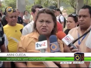 Suspenden clases en la UDO de Anzoátegui tras siete días de protesta estudiantil
