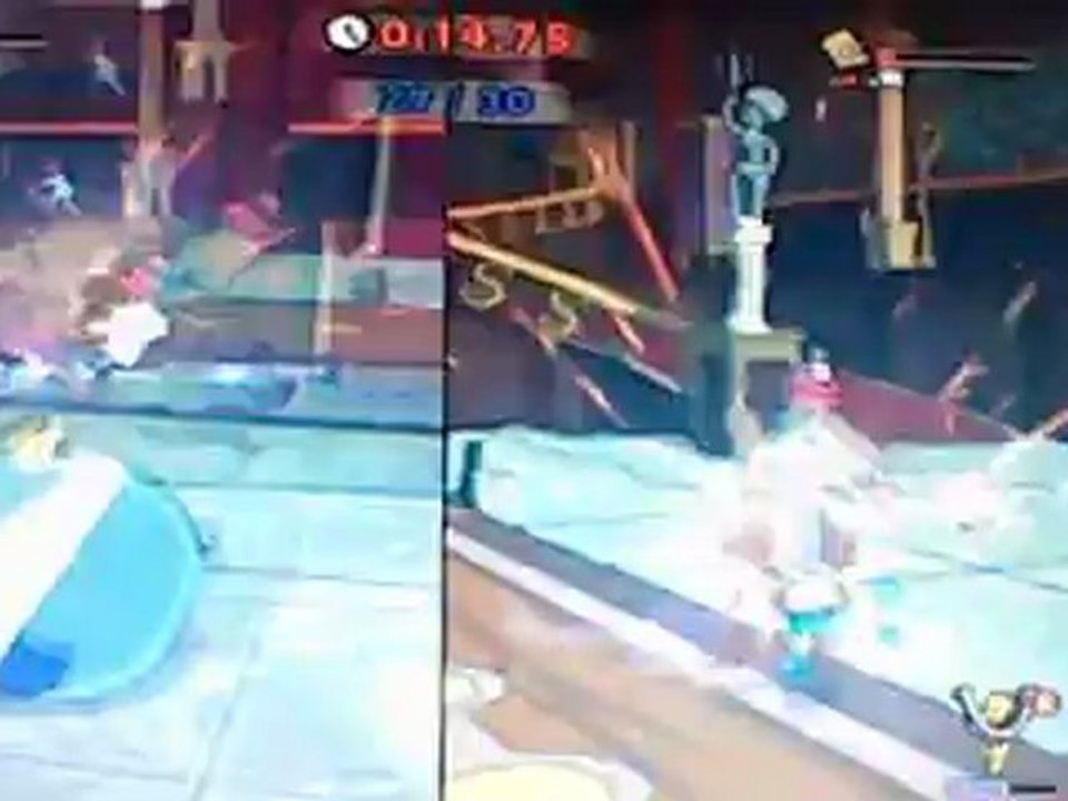 Gameplay astuce des simpson le jeu ( a deux c'est mieux ! )