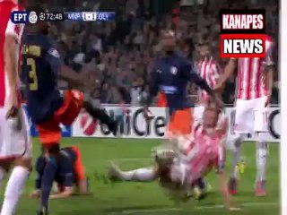 Μον Πελιέ - Ολυμπιακός 1-2 Το γκολ του Μήτρογλου