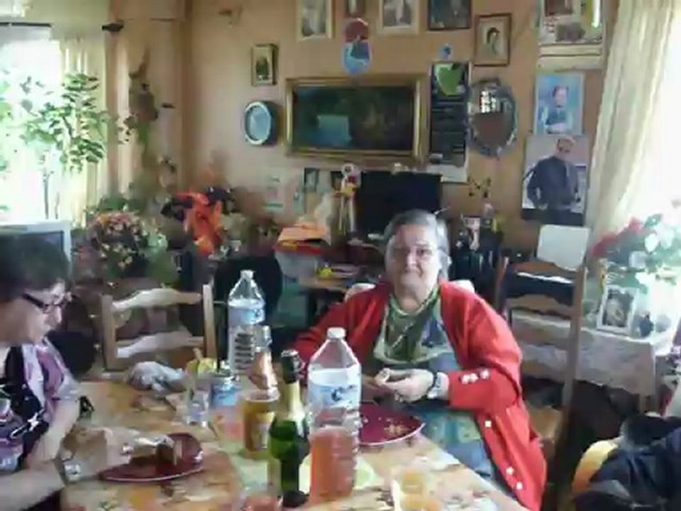 le jour des 61 ans de mon copain Michel  mon bébé