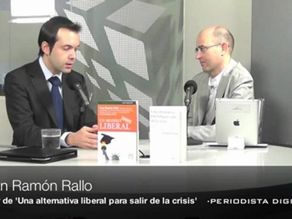 Juan Ramón Rallo, autor de 'Una alternativa liberal para salir de la crisis'. 31-10-2012