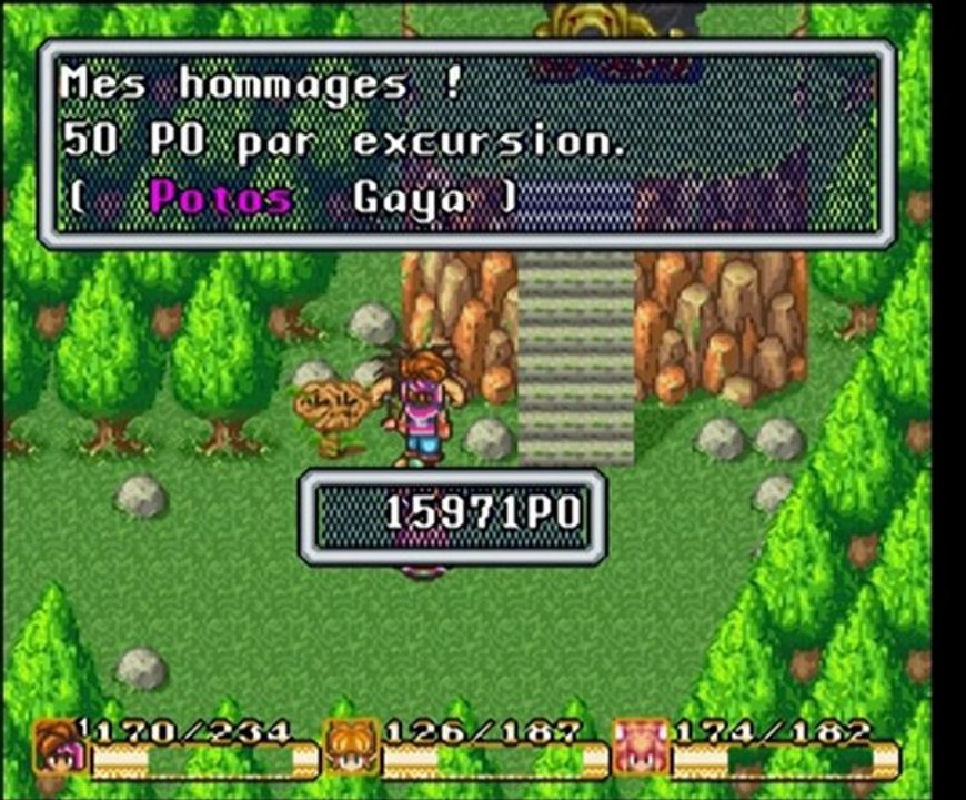 Secret of Mana 1/13 Le dragon et kakkara