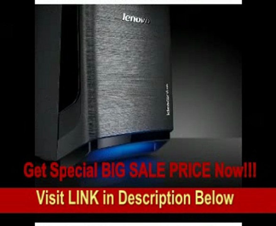 Lenovo IdeaCentre K430 31091MU Desktop (Black and Silver Brushed Metal)