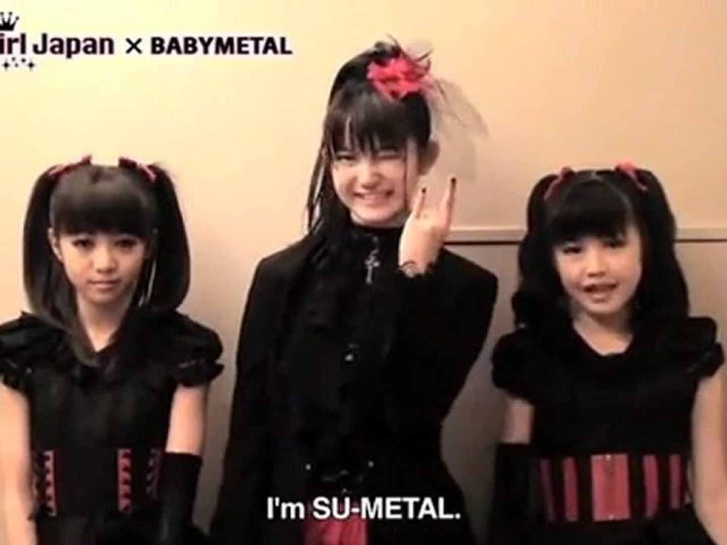 Babymetal Kawaii Girl Japan Interview Video Dailymotion