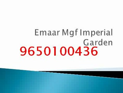 Emaar Mgf 'Imperial Gardens' 9650100436 Sector 102 Gurgaon