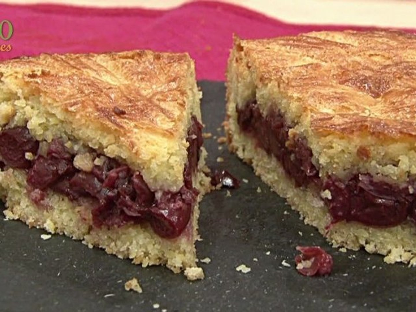 Gateau Basque A La Cerise 750 Grammes Video Dailymotion
