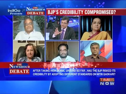 The Newshour Debate - BJP's credibility compromised? (Part 1 of 5)