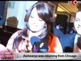 Aishwarya was apparently detained at the Mumbai airport