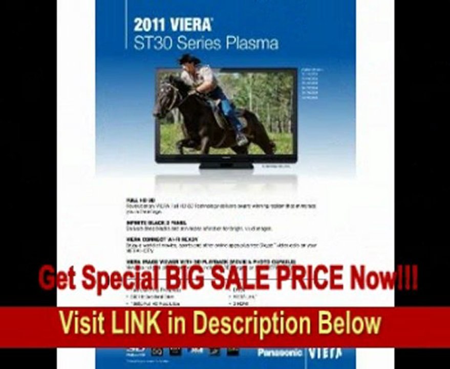 Panasonic VIERA TC-P55ST30 55-Inch 1080p 3D Plasma HDTV