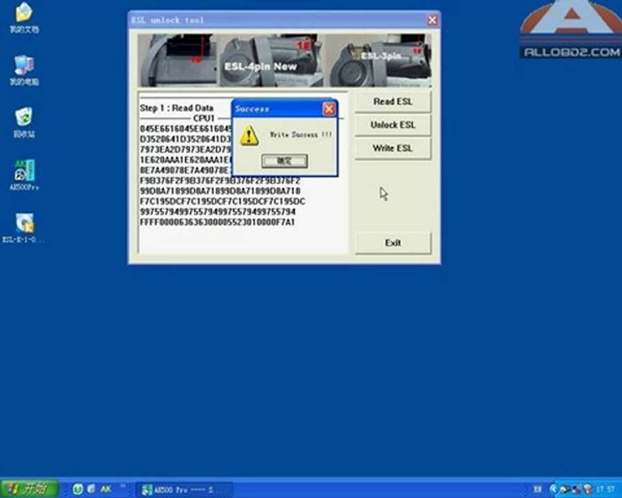AK500 Pro Mercedes Benz Key Programmer_unlock ESL