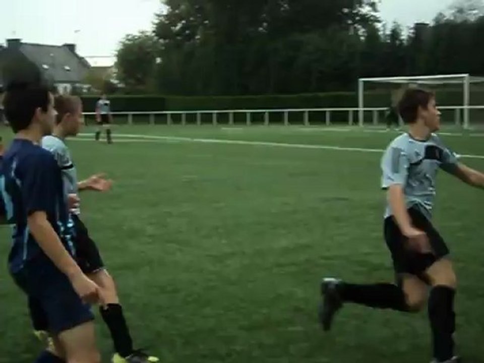 U15 équipe bleue match contre Blavet Ocean 20 octobre 2012 corner.