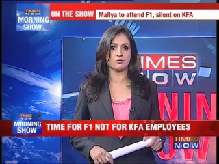 Time for F1, not for KFA employees?