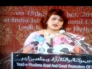 Hindi Urdu Shayari ("AALAMI MUSHAIRA)15th Sept 2012, At India Islamic Cultural Centre Delhi