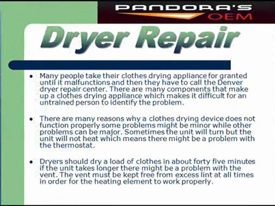 Pandoras OEM Appliance Parts & Service - Murfreesboro