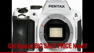 Pentax Weather Sealed Digital SLR K-30 Lens Kit - White