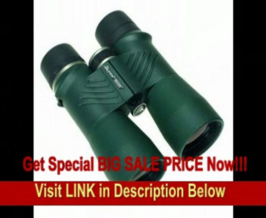 Alpen TETON 10x50 Waterproof, Long Eye Relief, BAK4, PXA-SHR Coating, Twist Lock Eye Cups