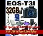 Canon EOS Rebel T3i 18 MP CMOS Digital SLR Camera and DIGIC 4 Imaging with EF-S 18-135mm IS f/3.5-5.6 Standard Zoom Lens W/ 32GB Accessory Saver Kit!