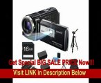 Sony HDR-PJ260V High Definition Handycam 8.9 MP Camcorder with 30x Optical Zoom, 16 GB Embedded Memory and Built-in Projector   16GB High Speed SDHC Card   High Capacity Battery (Qty 2)  Rapid AC/DC Charger   Full Sized Tripod   Table Tripod   More!