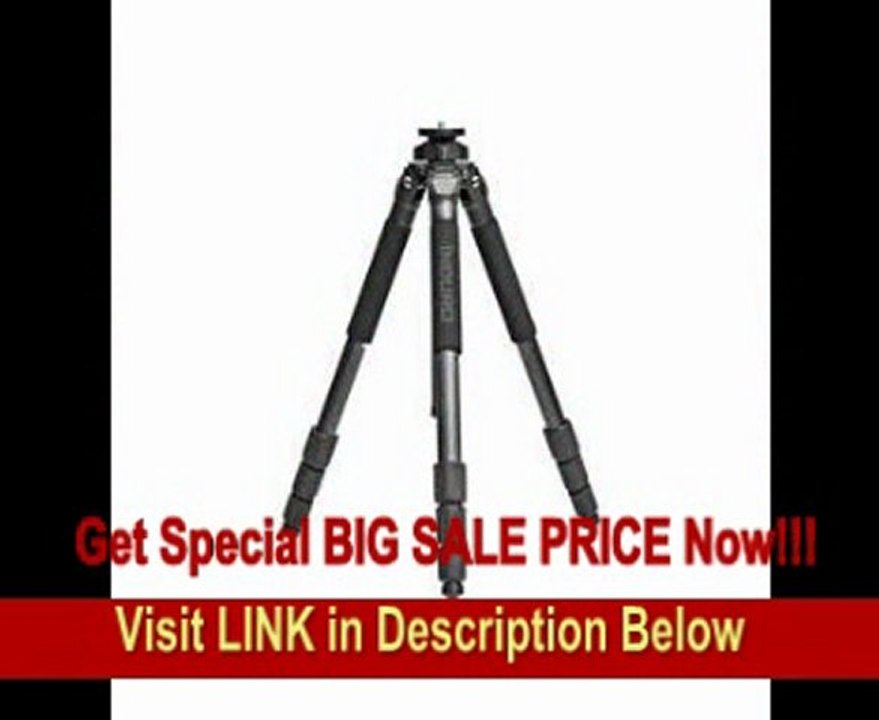Induro CT314 Carbon Fiber 8X CT-Series 4 Section Tripod, Extends to 74.2, Supports 39.6 lbs.