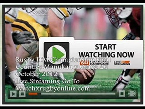 Watch Canterbury vs Auckland 27-10-2012 ITM CUP Final At 19:35 local