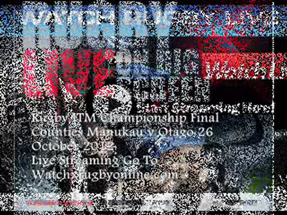 Watch Canterbury vs Auckland 27th Oct ITM CUP Final At 19:35 local