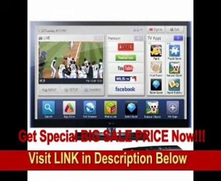 LG Infinia 50PZ750 50-Inch 1080p 600 Hz Active 3D THX Certified Plasma HDTV with Smart TV