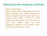 Eldeco Inspire, Inspire Noida !_9873111181_! Eldeco Inspire New Project < Eldeco Inspire sector 119 > Eldeco Inspire New Apartments Price