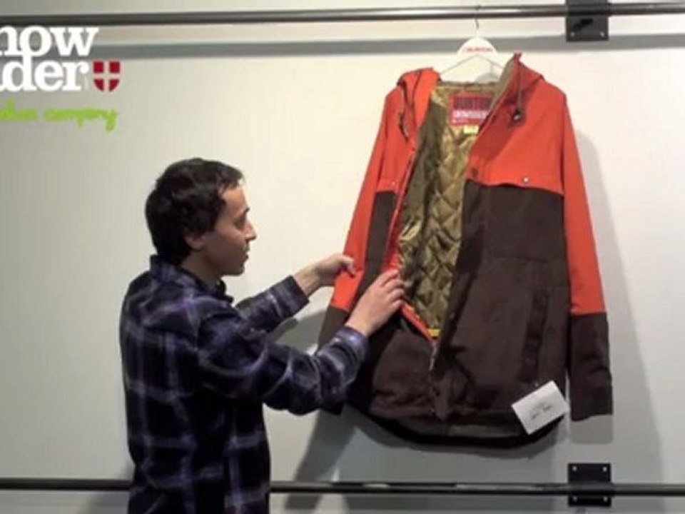 Snowleader présente la veste de snowboard Squire Burton