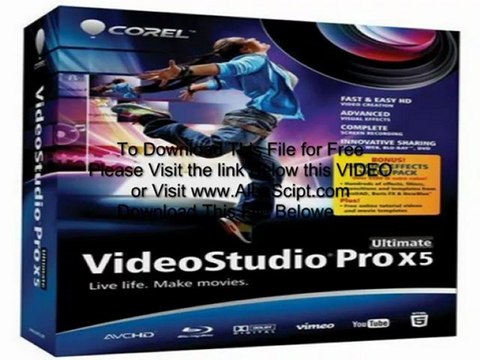 Corel VideoStudio Pro X5 Ultimate SP1 v15.0.0.258
