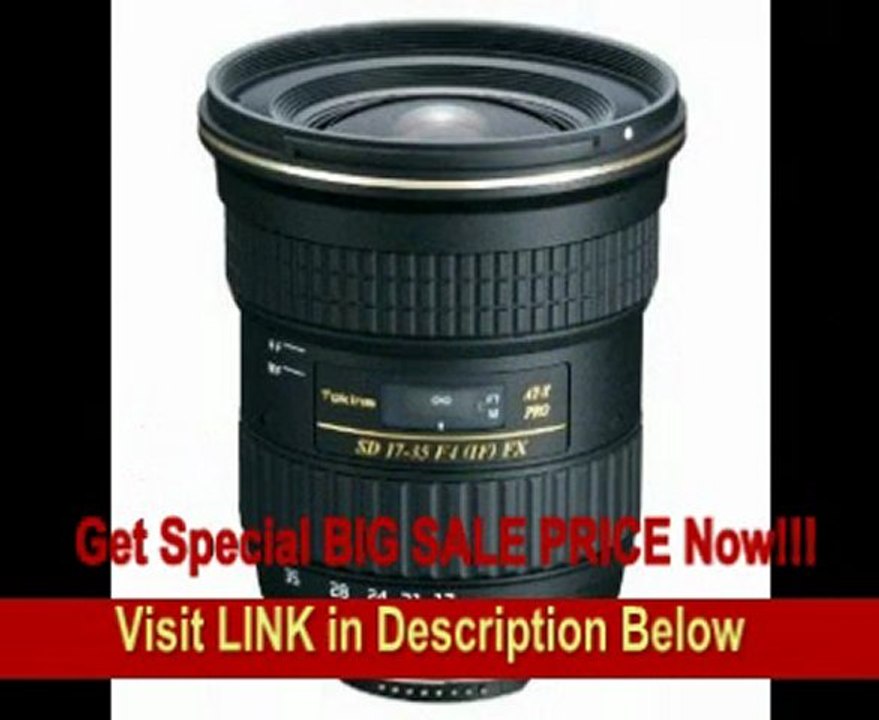 Tokina 17-35MM F4 FX AF for Nikon