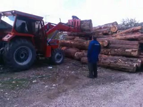 Traktör Kepçe Tomruk yükleyici TÜMOSAN 80X75