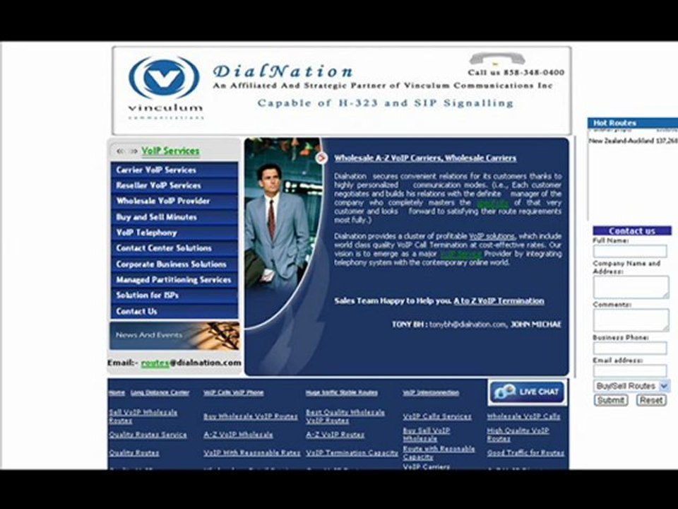 Wholesale A-Z VoIP Termination