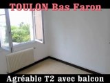 Vente agreable appartement T2 a Toulon La Loubiere 83000 Var Beau balcon et vue degagee