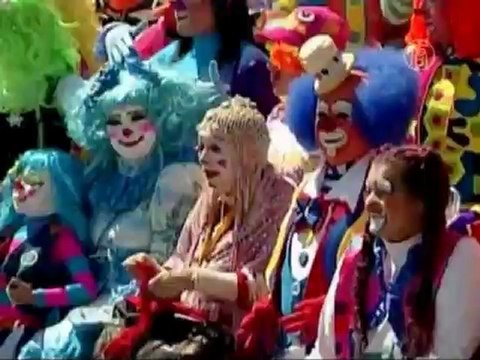 Съезд клоунов проходит в Мехико